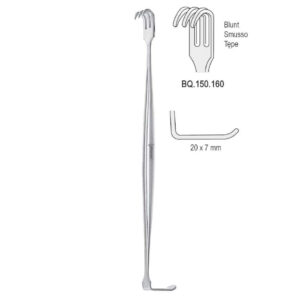 Retractor double ended Senn-Miller blunt 160mm