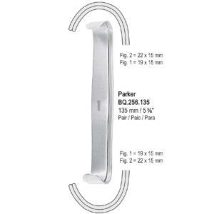 Hak Parker dwustronny 135mm (para)