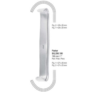 Hak Parker dwustronny 180mm (para)