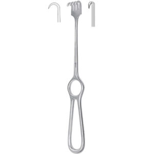 Hak Volkmann 1-zębny ostry 220mm