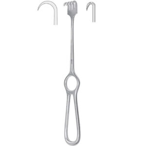 Retractor Kocher 1-prong sharp 220mm