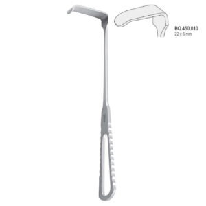 Retractor Langenbeck-English Pattern 22x6mm, 220mm