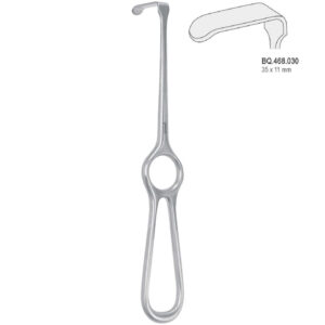 Retractor Kocher-Langenbeck 35x11mm, 215mm