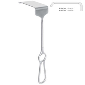 Retractor Kocher 60x20mm, 230mm