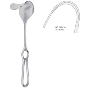 Retractor Fritsch 45x40mm, 240mm