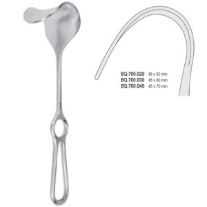 Retractor Fritsch 45x50mm, 240mm