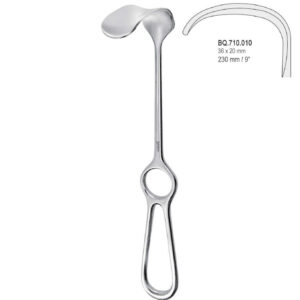 Retractor Kocher 36x20mm, 230mm