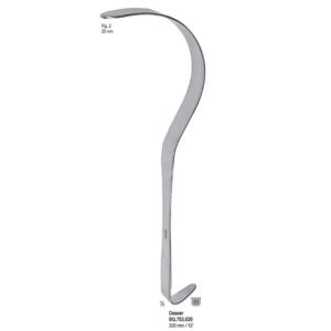 Retractor Deaver 25mm, 330mm fig. 2