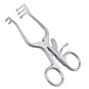 Hak Weitlaner automatyczny tępy 2x3 ząbki, 100mm