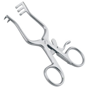 Hak Weitlaner automatyczny ostry 2x3 ząbki, 100mm