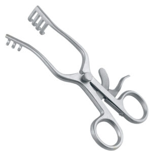 Hak Weitlaner automatyczny tępy 3x4 ząbki, 130mm