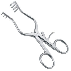 Hak Weitlaner automatyczny ostry 3x4 ząbki, 165mm