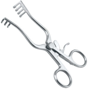 Retractor SR West-Weitlaner blunt 3x4th 140mm