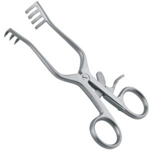 Retractor SR West-Weitlaner sharp 3x4th 140mm