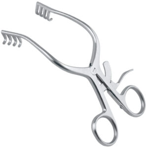 Retractor SR Mollison blunt 4x4th 155mm