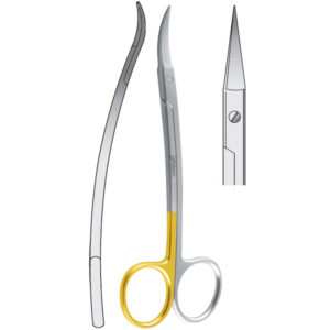 Super-Cut Nożyczki La Grange w kształcie S 115mm