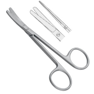 Scissors Wagner blunt/blunt straight 120mm