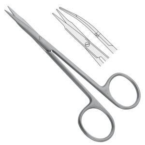 Scissors Stevens blunt/blunt curved 115mm