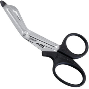 Scissors Universal plastic lip with black plastic handle 180mm