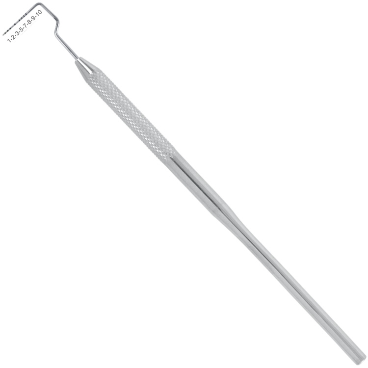 Classic-Round Sonda periodontyczna znaczona kolorem Williams modified
