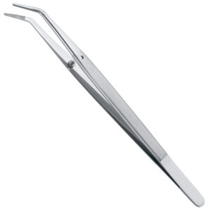 Tweezers American Pattern College serrated fig. DP2