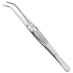 Deluxe Tweezers College self locking 150mm