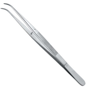Tweezers Perry curved 150mm