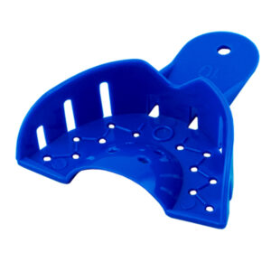 Singly Disposable Impression trays dark blue partial anterior upper fig. 10 (Pack of 25 pieces)