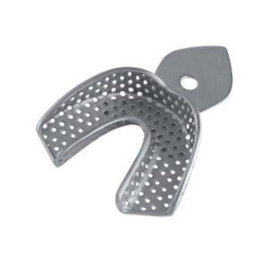 Impression tray children pattern perforated lower