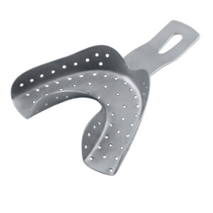 Impression tray regular Ehricke pattern perforated lower