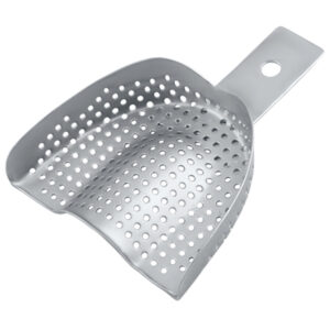 Impression tray regular perforated without rim upper