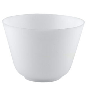 Polyethylene bowl ø 100mm white