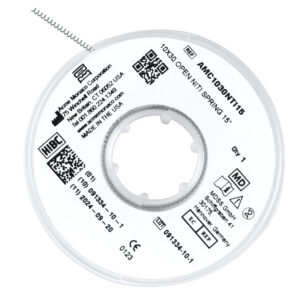 NiTi open coil spring 15" (380mm) spool