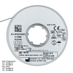ElastoMax thread hollow round clear .025" (7.5 m spool)