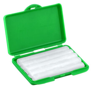 Clear relief wax unscented green box (Pack of 10 pieces)