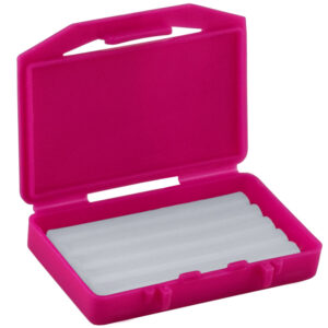 Dentaline clear relief wax unscented pink box (Pack of 10 pieces)