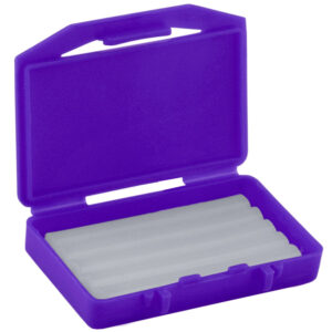 Dentaline clear relief wax unscented purple box (Pack of 10 pieces)