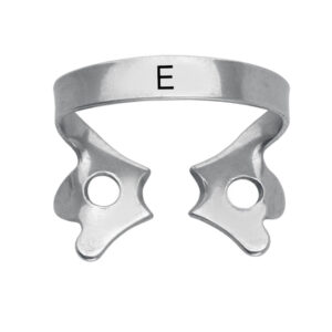 Klamra do koferdamu do zębów przednich i przedtrzonowych fig. E