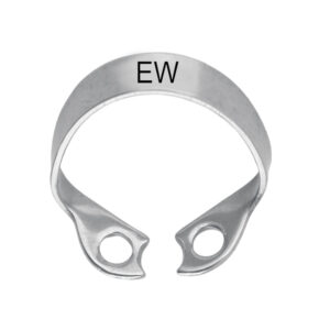 Klamra do koferdamu do zębów przednich i przedtrzonowych fig. EW