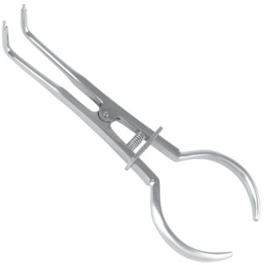 Rubber dam forceps Stokes 170mm