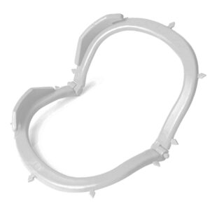 Rubber dam frame plastic. Flexible type adult, 148 x 102mm, Autoclave at 121°C.