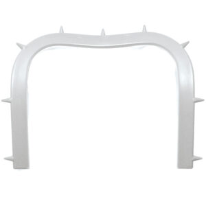 Rubber dam frame young plastic 105 x 85mm, Autoclavable at 121°C.