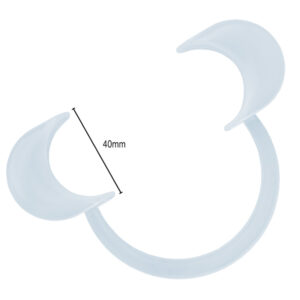 Rozwierak do policzków i ust miękkie, średni 40mm (autoklawowalna 121°C)