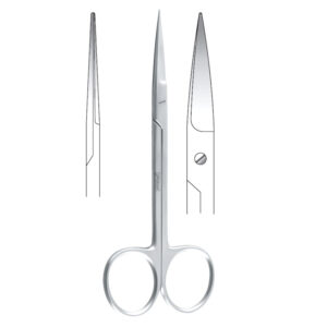 Scissors Falcon straight 120mm