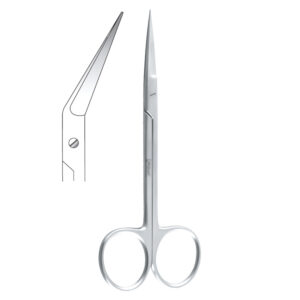 Scissors Falcon angled 120mm
