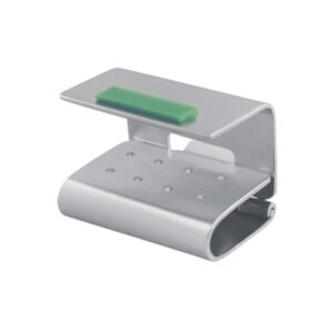 SELF-LOCK Bur stand for 8 FG burs, green