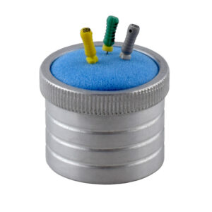 Aluminum endo cleaner silver ø40 x 30 mm