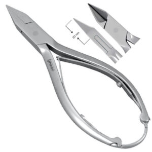 Cążki do wrośniętych paznokci z zamkiem 130mm