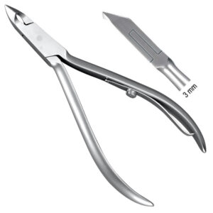 Professional-Line Cuticle and skin nipper 3mm tip 105mm