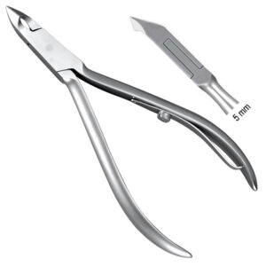 Professional-Line Cuticle and skin nipper 5mm tip 105mm